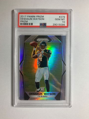 2017 Panini Prizm Deshaun Watson #279 PSA 10