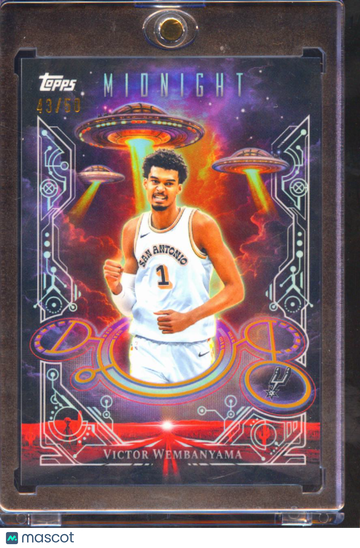 2025 Topps Midnight Daydreamers Victor Wembanyama #DD-10 /50
