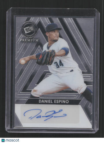 2024 PRESS PASS PREMIUM DANIEL ESPINO #BA-DE1 /199 AUTO /199,SN