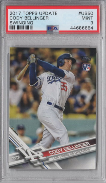 2017 Topps Update Cody Bellinger PSA 9