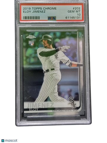 2019 Topps Chrome Eloy Jimenez #202 PSA 10