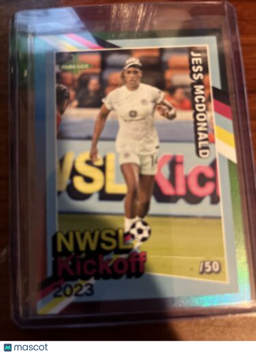 2023 nwsl parkside Jess McDonald Insert