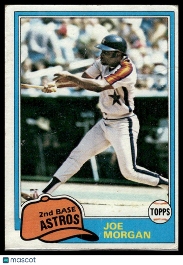 1981 Topps Joe Morgan #560