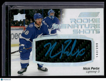 2024 Upper Deck Engrained Hockey Nick Perbix #RSS-NP Silver Stick /299 Upper Deck