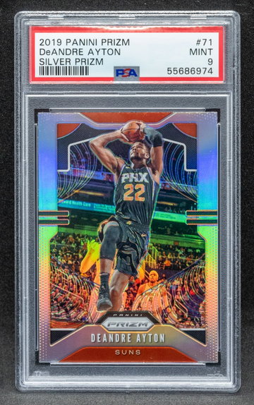 DeAndre Ayton 2019-20 Prizm Silver PSA 9