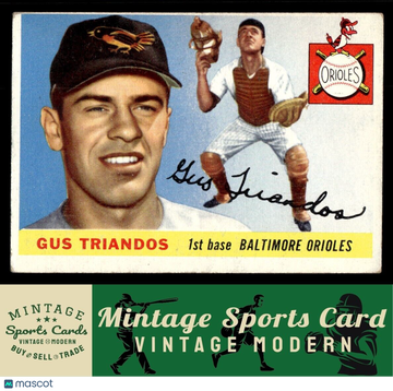 1955 Topps Gus Triandos #64 RC