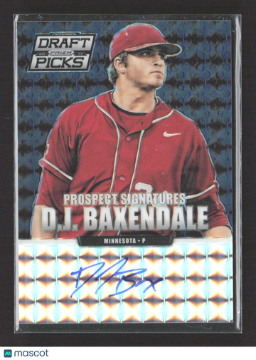 2013 Panini Prizm Perennial Draft Picks D.J. Baxendale #61 Rookie