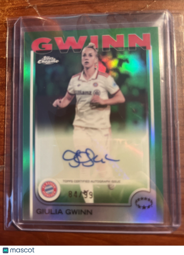 2024 Giulia Gwinn #AV-GG Green Refractor