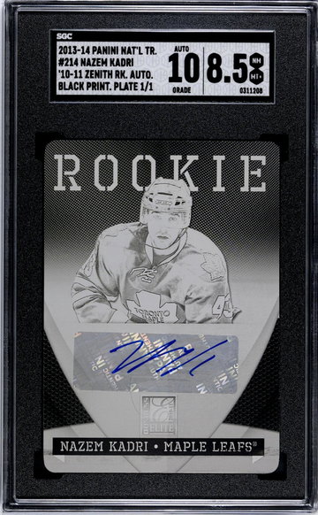 2010 Zenith #214 Nazem Kadri 1/1 SGC 10