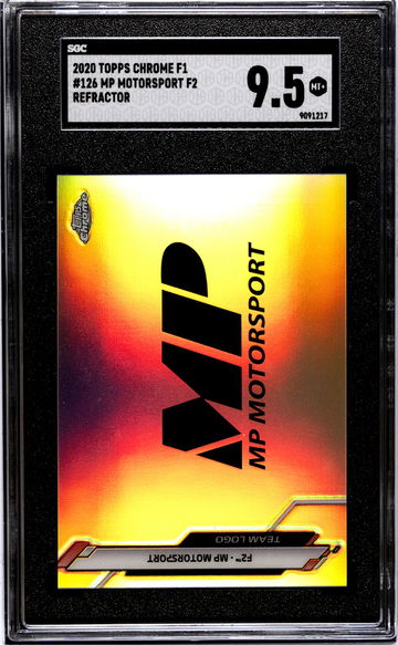 2020 Topps Chrome F1 Refractor MP Motorsport #126 SGC 9.5