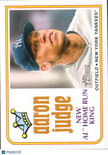 2023 Topps Heritage Aaron Judge #1