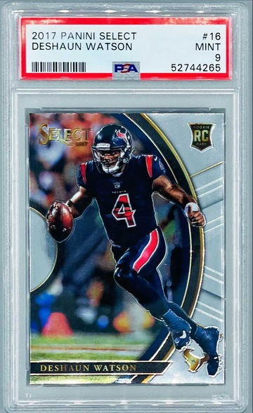 Deshaun Watson 2017 Select Concourse Rookie PSA 9