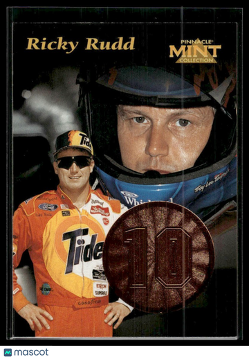 1997 Pinnacle Mint Collection Ricky Rudd #6 Bronze