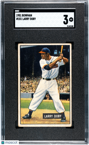 1951 Bowman Larry Doby #151 SGC 3