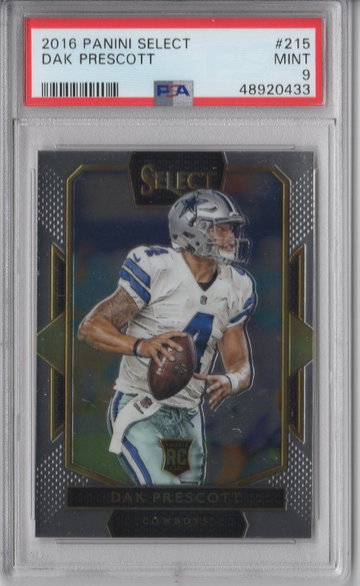 2016 Select Dak Prescott PSA 9