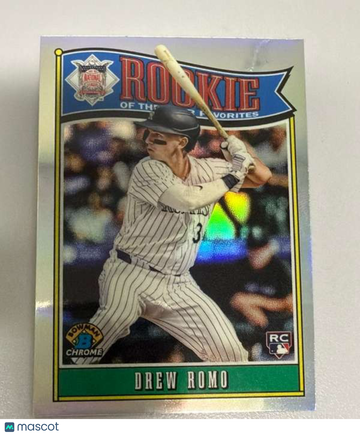 2025 Bowman Rookie Of The Year Favorites Drew Romo #ROY—9
