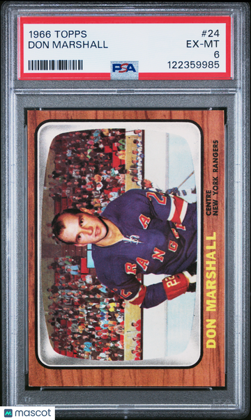 1966 Topps Don Marshall #24 PSA 6