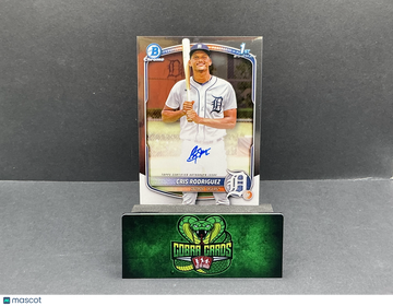 2025 Bowman Chrome Cris Rodriguez #CPA-CR 1st Prospect