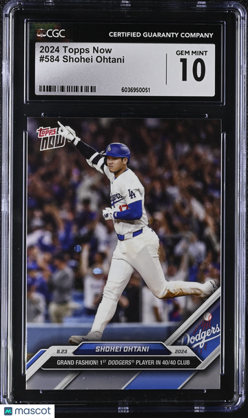 2024 Topps Now Shohei Ohtani #584 CGC 10