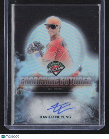 2025 Panini Prospect Edition Franchise Futures Auto Xavier Neyens #FFS-XN Silver RC