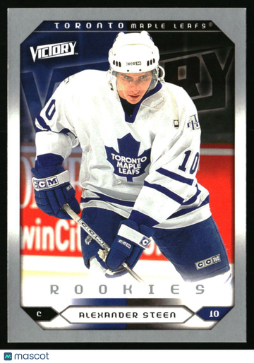 2005-06 Upper Deck Alexander Steen #279 2005-06 Upper Deck Victory Update Toronto Maple Leafs