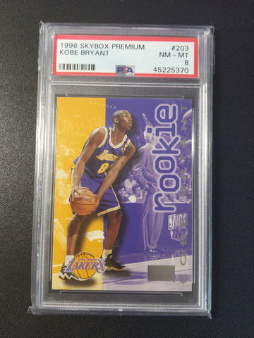 1996 Skybox Premium #203 KOBE BRYANT PSA8