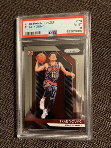 Psa 9 Trae Young 2018 Prizm 