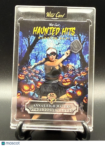 2025 Wild Card Haunted Hits Monster Hunt Brick Anna Leigh Waters #HHP-AW Cross Hatch Monster Hunt Pumpkin Patch Purple S