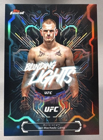 2025 Topps UFC Finest Ian Machado Garry #BL-1 Blinding Lights