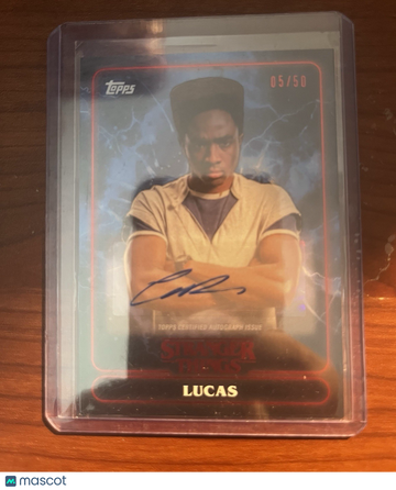 2025 Topps Stranger Things Caleb McLaughlin #4A