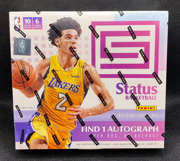 2017-18 Panini Status NBA Basketball Factory Sealed Hobby Box
