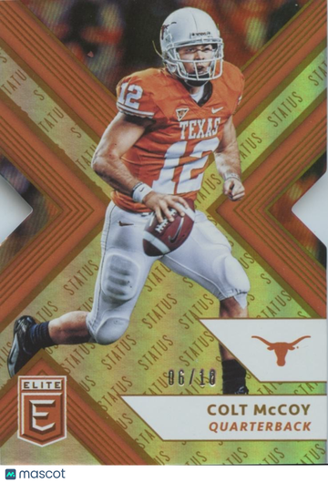 2018 Colt McCoy #22 Base Set Panini Authentic