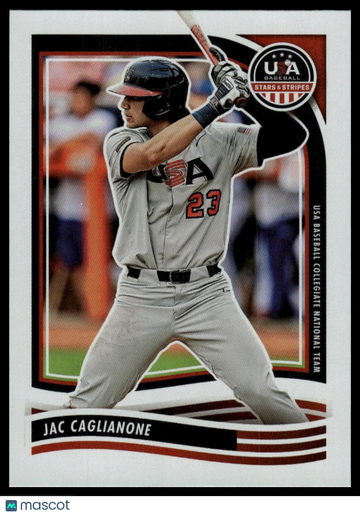2024 Panini Stars & Stripes USA Baseball Jac Caglianone #37