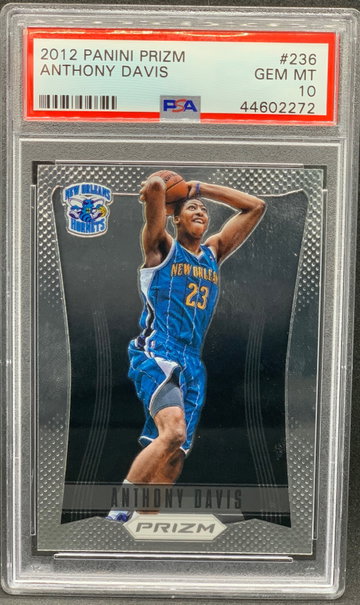 Anthony Davis 2012 Panini Prizm #236 Rookie PSA 10