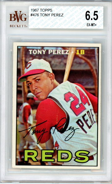 1967 TOPPS TONY PEREZ BVG 6.5