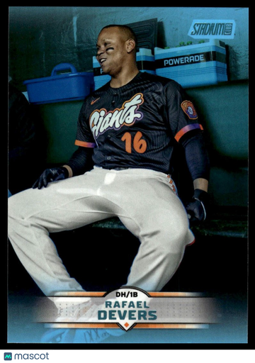 2025 Stadium Club Rafael Devers #7 Light Blue Foil
