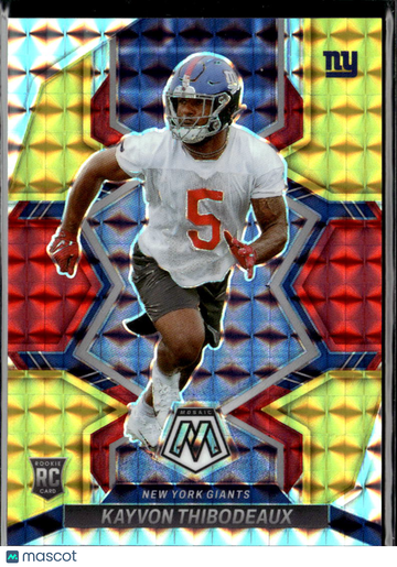 Kayvon Thibodeaux 2022 Panini Mosaic Prizm RC /80 New York Giants