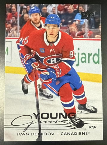 2025-26 Upper Deck 205 Ivan Demidov Young Guns Rookie RC