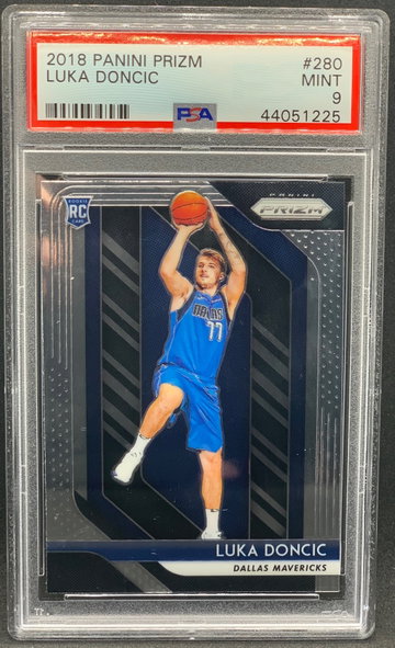 Luka Doncic 2018 Panini Prizm #280 Rookie PSA 9