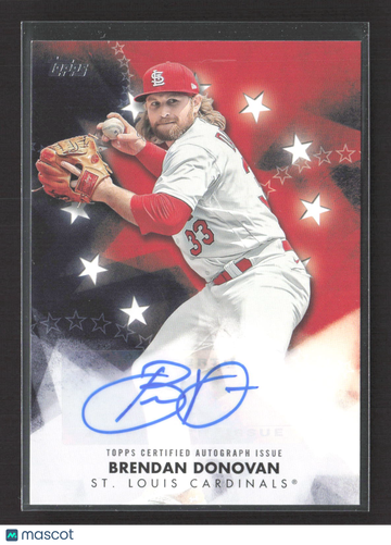 2024 Topps Baseball Stars Autographs Brendan Donovan #BSA-BD Auto