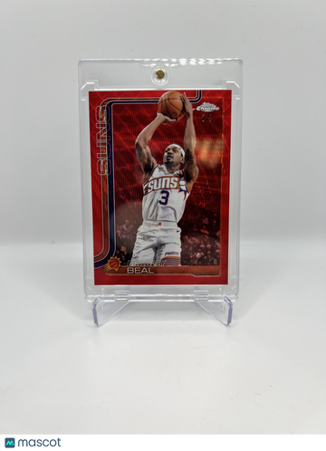 2025 CHROME BRADLEY BEAL RED WAVE REFRACTOR /5