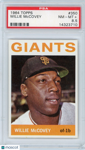 1964 Topps Willie Mccovey #350 PSA 8.5
