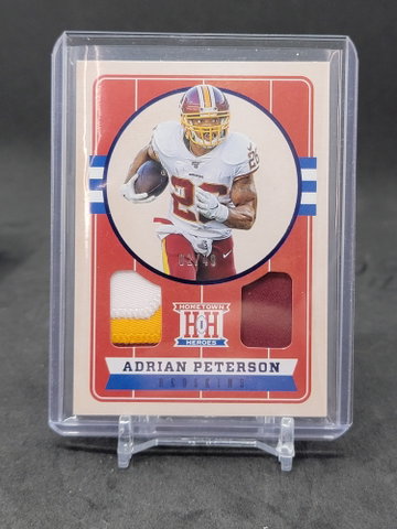 2019 chronicles Adrian Peterson hometown heroes blue sp /49