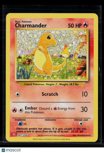 Charmander Holo #1/34