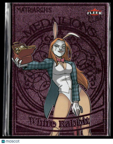 2024 Fleer Ultra Matriarchs of Marvel Medallions White Rabbit #M-46