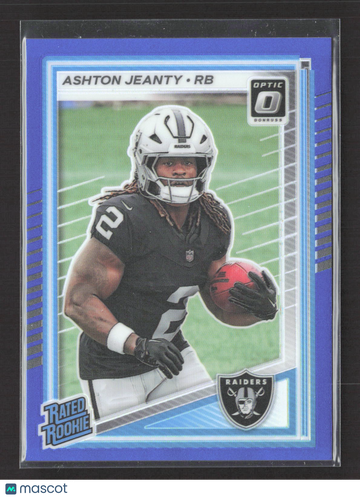 2025 Panini Donruss Optic Prizm Ashton Jeanty #202 Purple /249