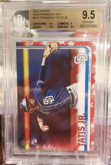 Fernando Tatis Jr 2019 Topps Independence Day 12/76