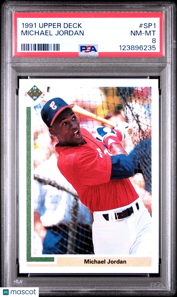 1991 Upper Deck Michael Jordan #SP1 PSA 8