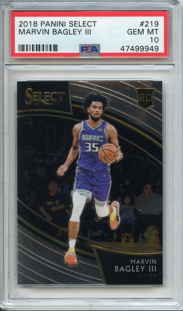 Marvin Bagley Courtside PSA 10