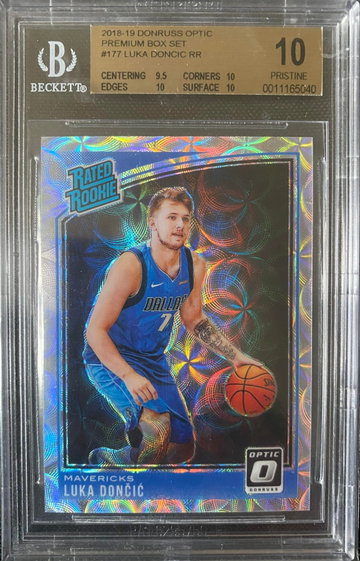 2018-19 Donruss Optic Premium Box Set Luka Doncic 